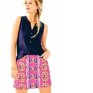 Lilly Pulitzer Marigold Skort in Pink Fushion